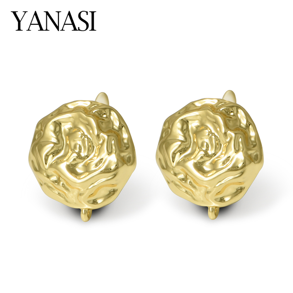 Hoop Earrings - NEW 18K Gold/ Rhodium Plated Big