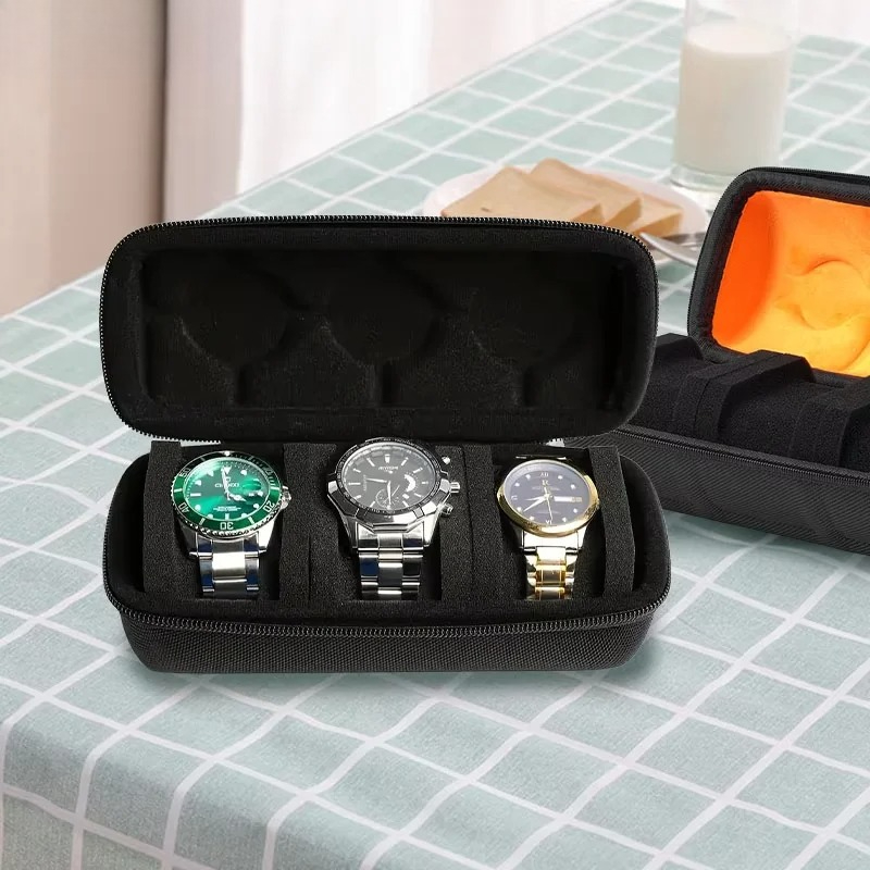 Jewelry Box Watches Bracelets - Travel Case for Watch with 3