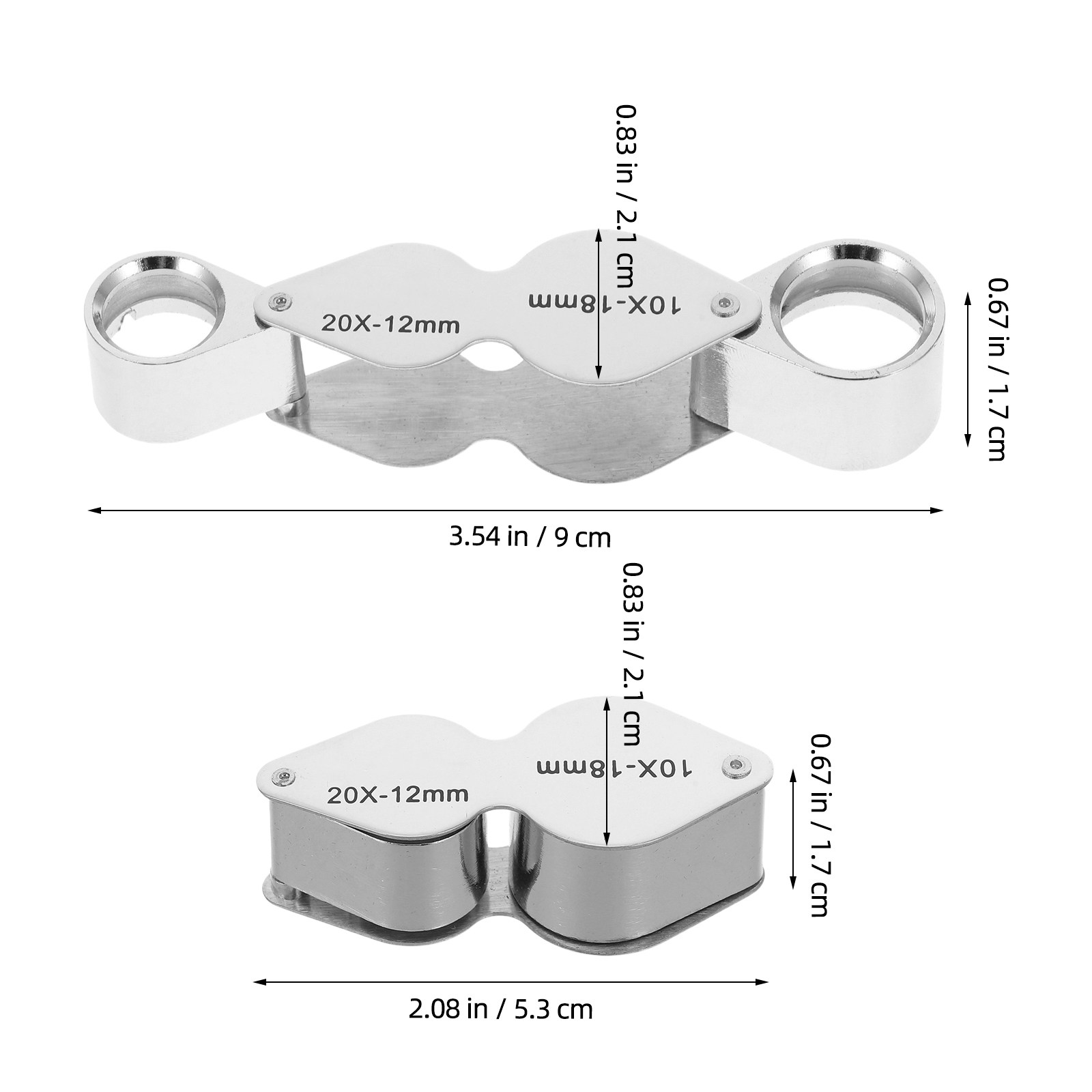 Jewelry Magnifier Dual Lens 10 - Jewelry Repair & Watches Photos 评论和价格