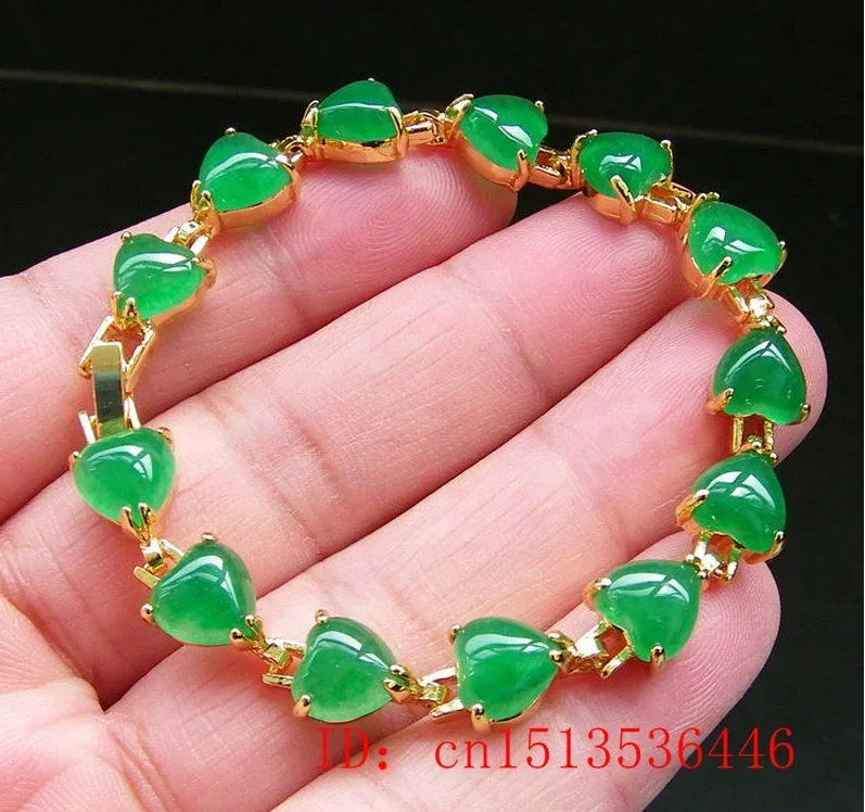 Natural Green Jade Agate LOVE  - Jewelry & Watches Sp Z Oo Janów Lubelski 评论和价格