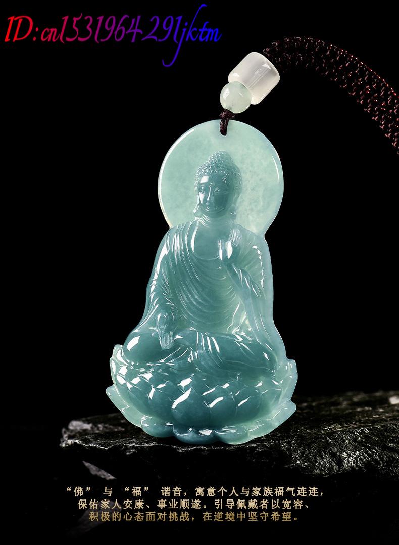 Natural Burmese Jadeite Buddha - Jewelry & Watches Sp Z Oo Janów Lubelski 评论和价格