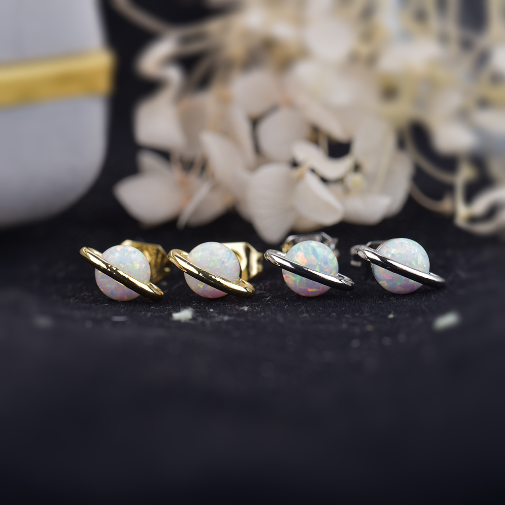 ITSMOS  White Fire Opal Zircon - Opal Earrings Dangle 评论和价格