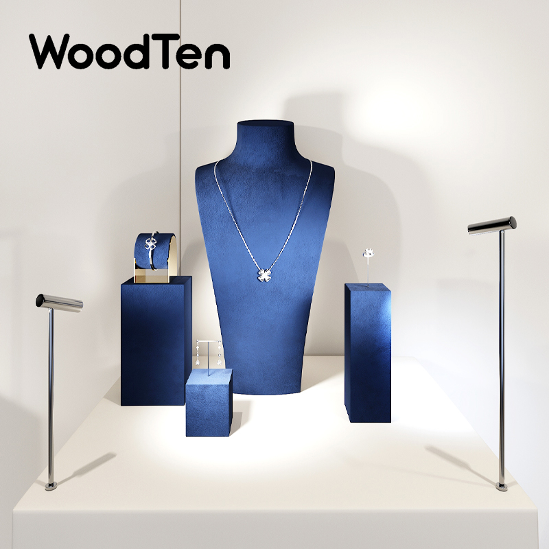 WoodTen Premium Blue Jewelry D - Jewelry Shop Watches 评论和价格
