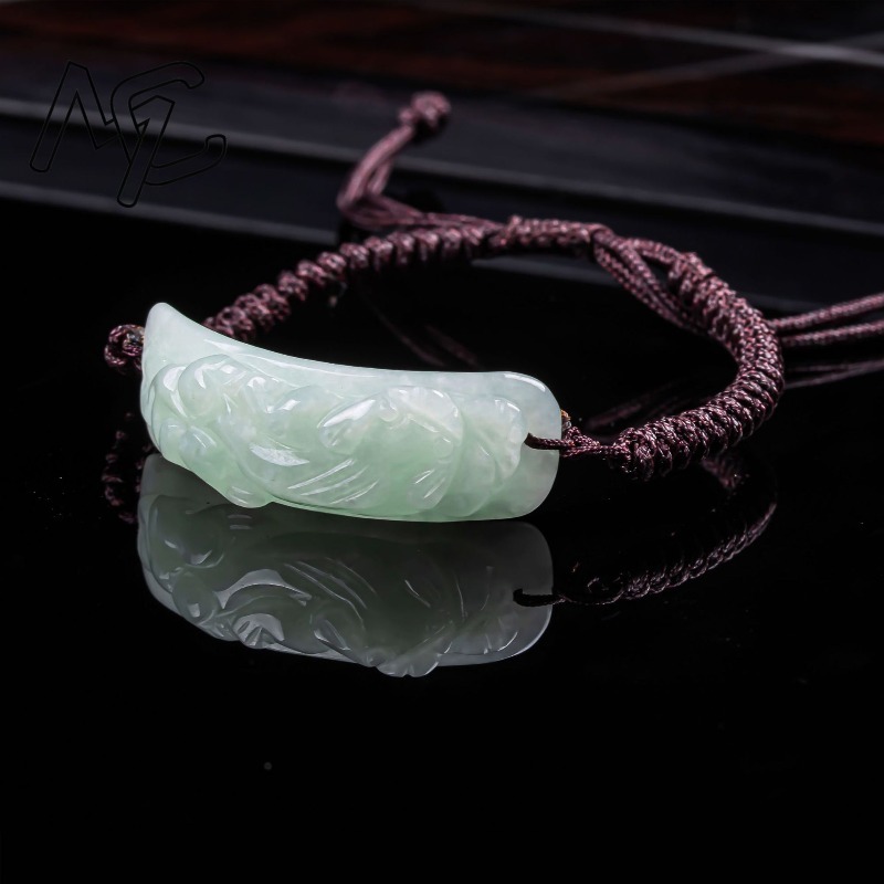 Burmese Jadeite Pixiu Bracelet - Jewelry & Watches Sp Z Oo Janów Lubelski 评论和价格