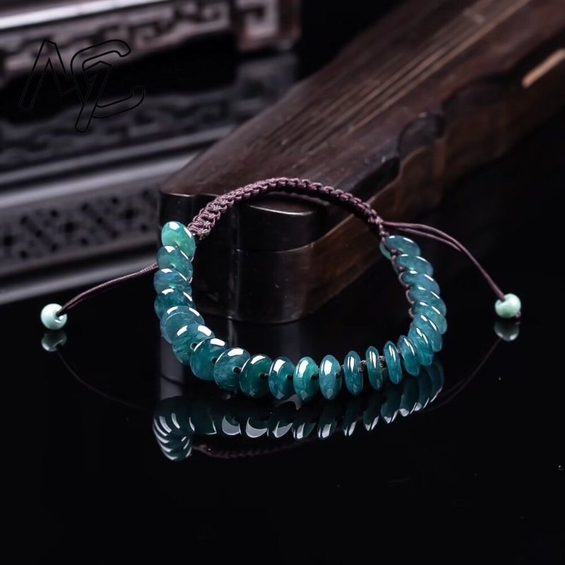 Natural Real Emerald Blue Wate - Jewelry & Watches Sp Z Oo Janów Lubelski 评论和价格