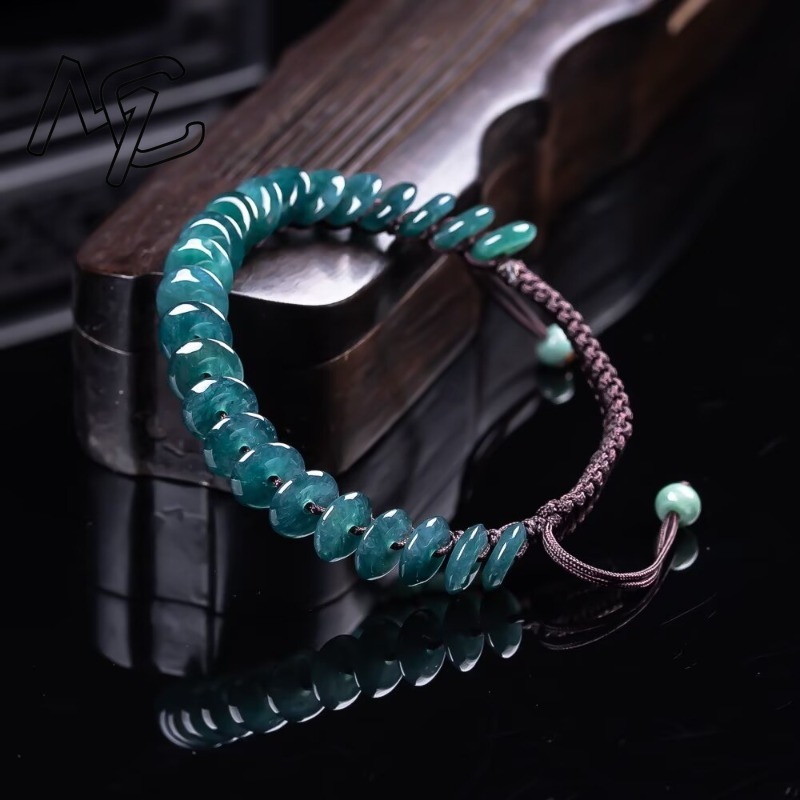 Natural Real Emerald Blue Wate - Jewelry & Watches Sp Z Oo Janów Lubelski 评论和价格