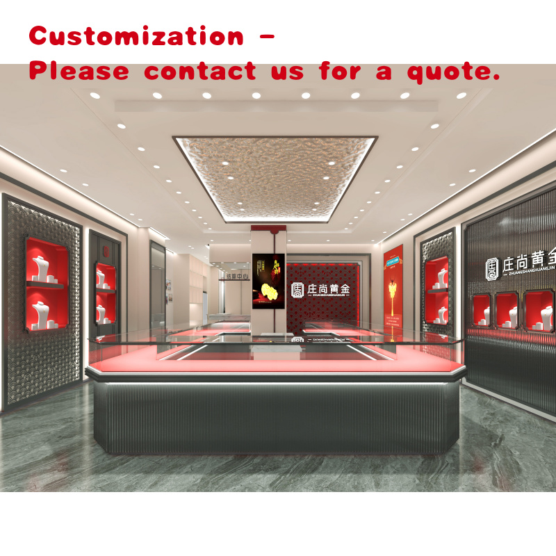 custom.Shopping Mall Glass Jew - Jewelry Shop Watches 评论和价格