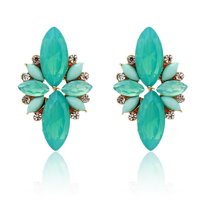 LUBOV 2018 New Elegant Opal St - Opal Earrings Dangle 评论和价格