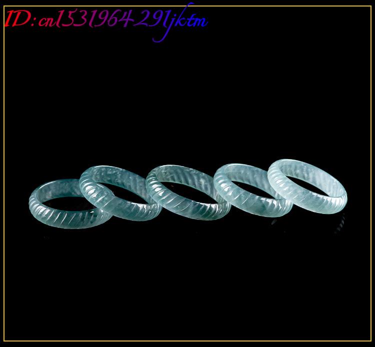 Blue Real Burmese Jadeite Ring - Jewelry & Watches Sp Z Oo Janów Lubelski 评论和价格