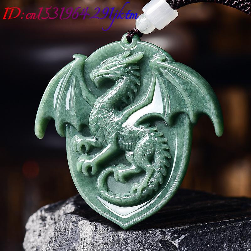 Natural Burmese Jadeite Dragon - Jewelry & Watches Sp Z Oo Janów Lubelski 评论和价格